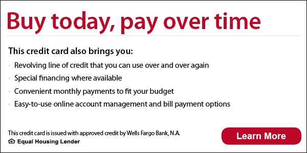 Financing Through Wells Fargo