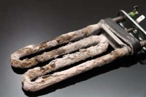 hard-water-damage-on-a-water-heater's-heating-element